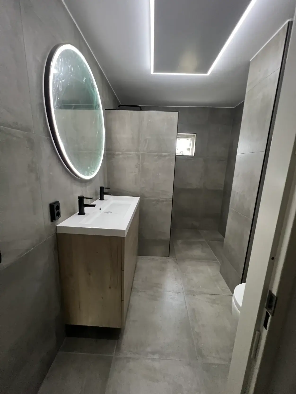 Sanitair plaatsen