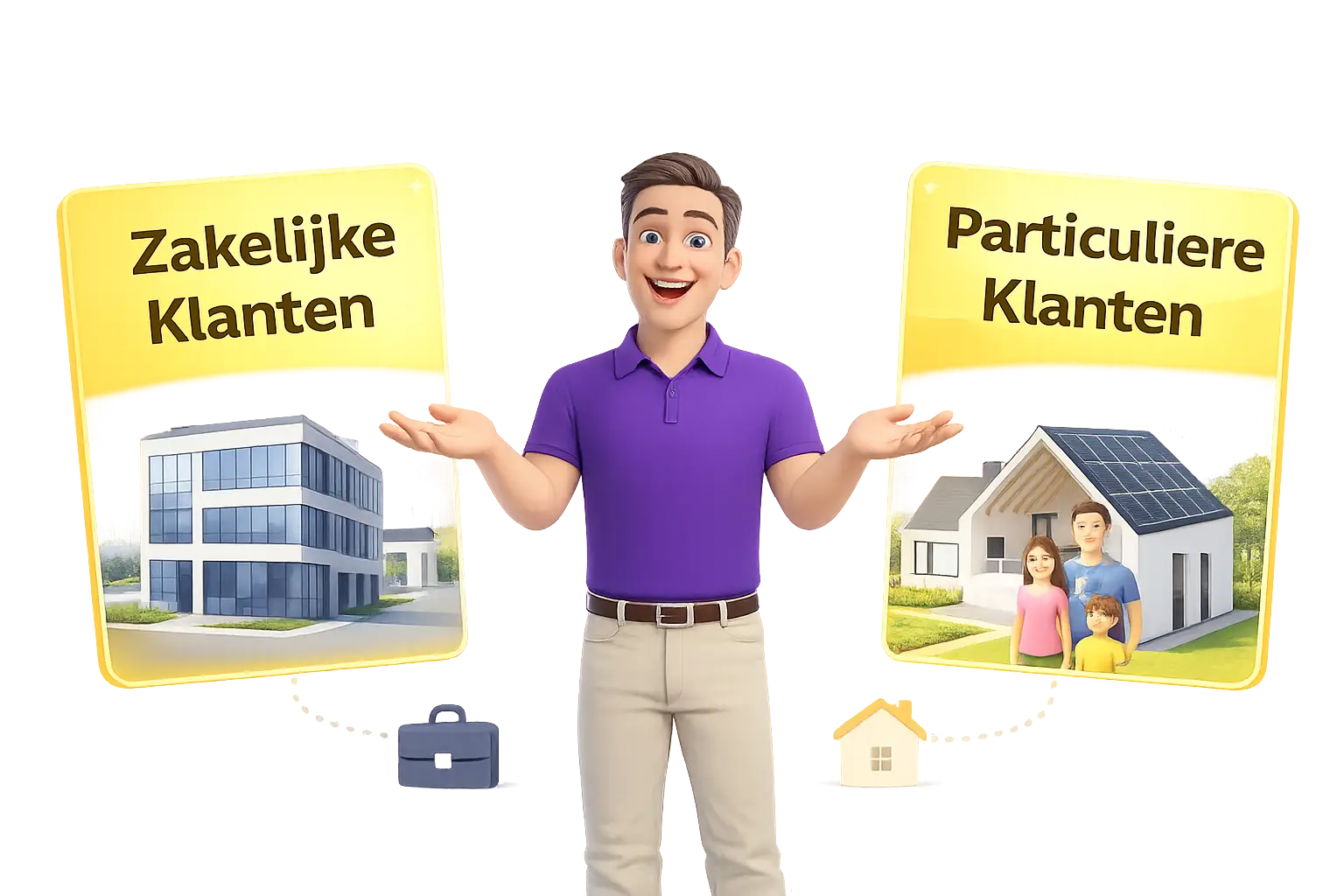 Fixentra werkt voor particulieren, VvE's en bedrijven