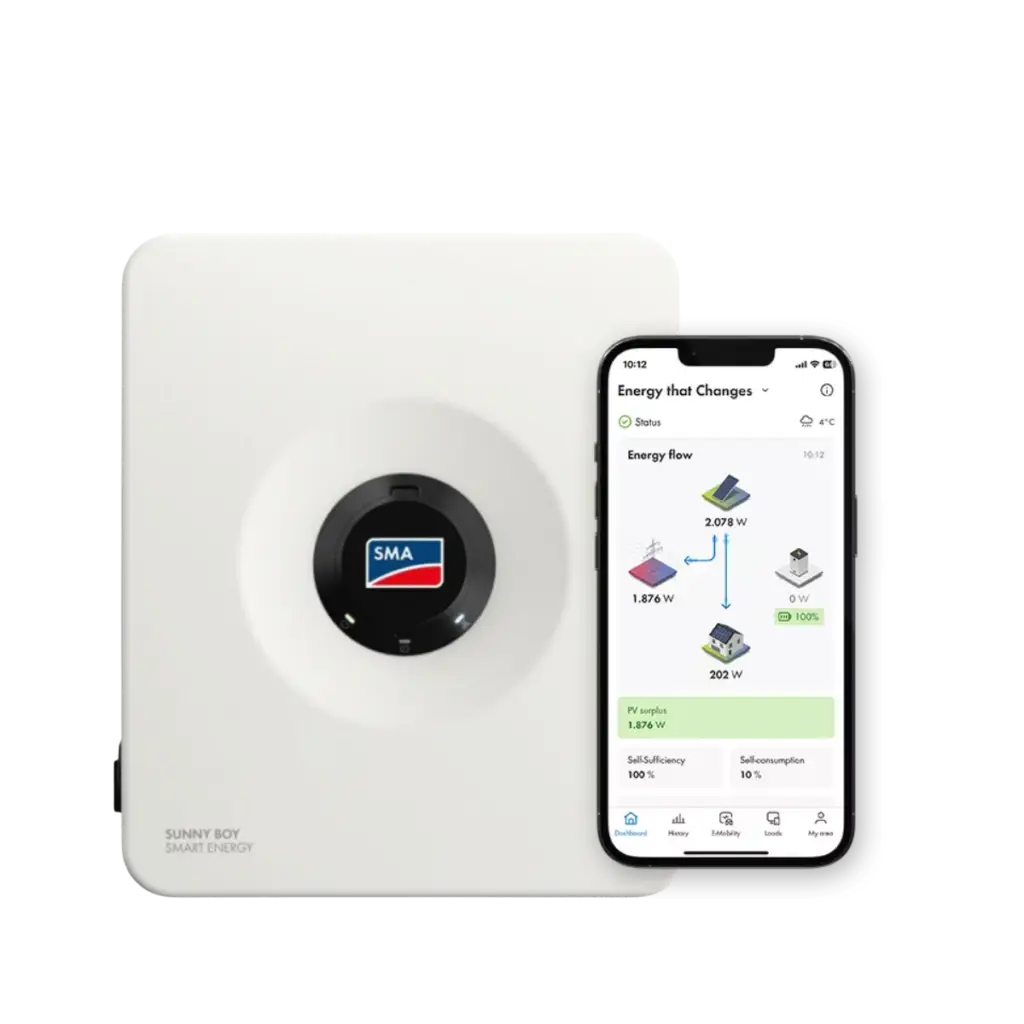 Omvormer + monitoring