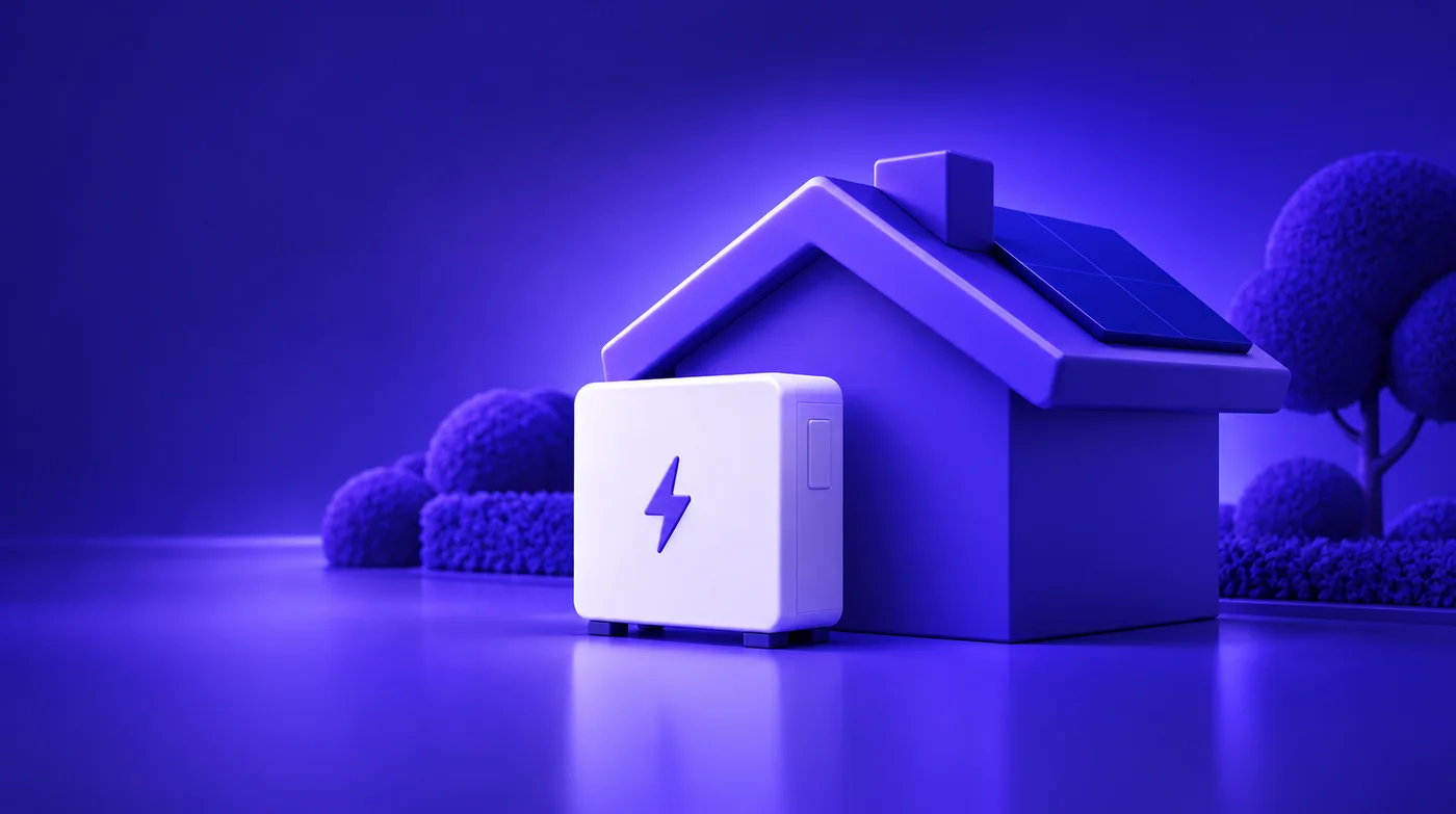 Thuisbatterij woning