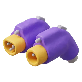 Illustratie bij 2 sockets